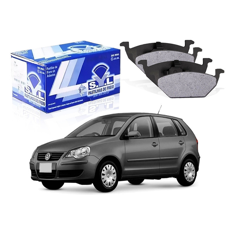 Pastilha Freio Dianteira, Polo 1.6 2007 A 2011