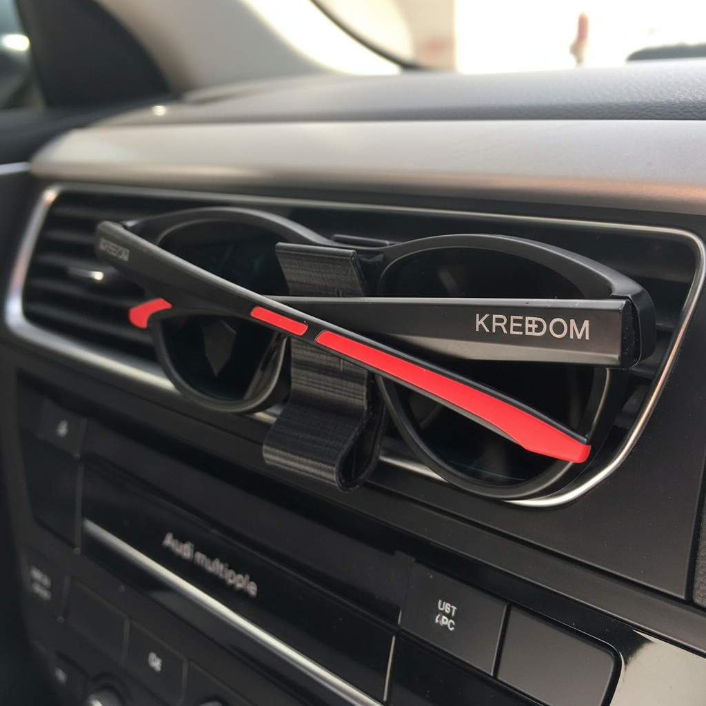 Suporte Oculos De Sol Carro Saida Ar Condicionado