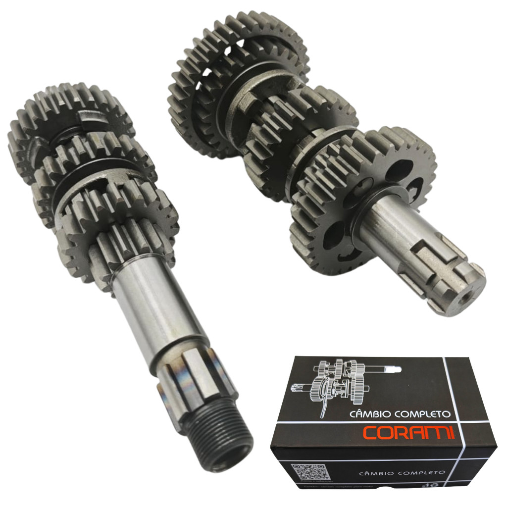Caixa de marcha câmbio completo Honda Cbx 200 Strada / Xr 200R / Nx 200 / Nx 150