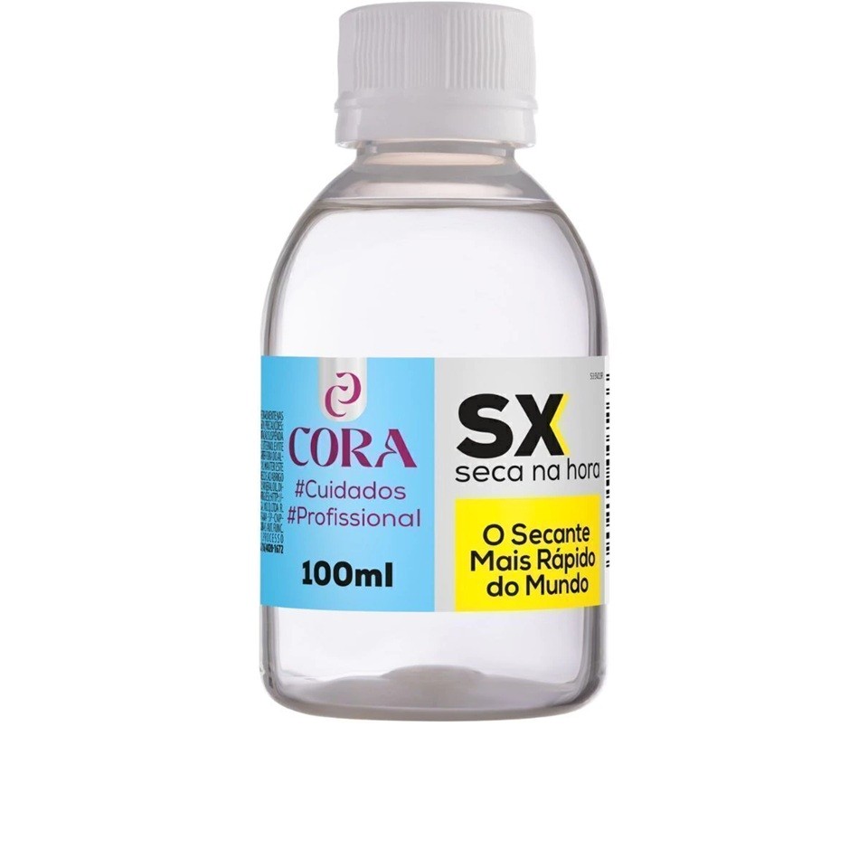 Esmalte Profissional CORA 100ml SX Secante Ultra Rápido