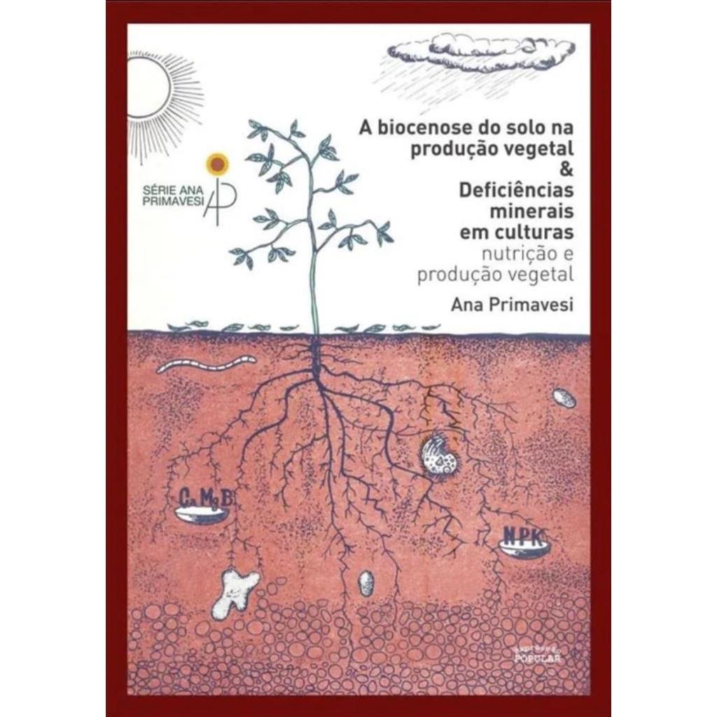 A Biocenose do Solo na Produção Vegetal e Deficiências Mineirais em Culturas autor Primavesi, Ana