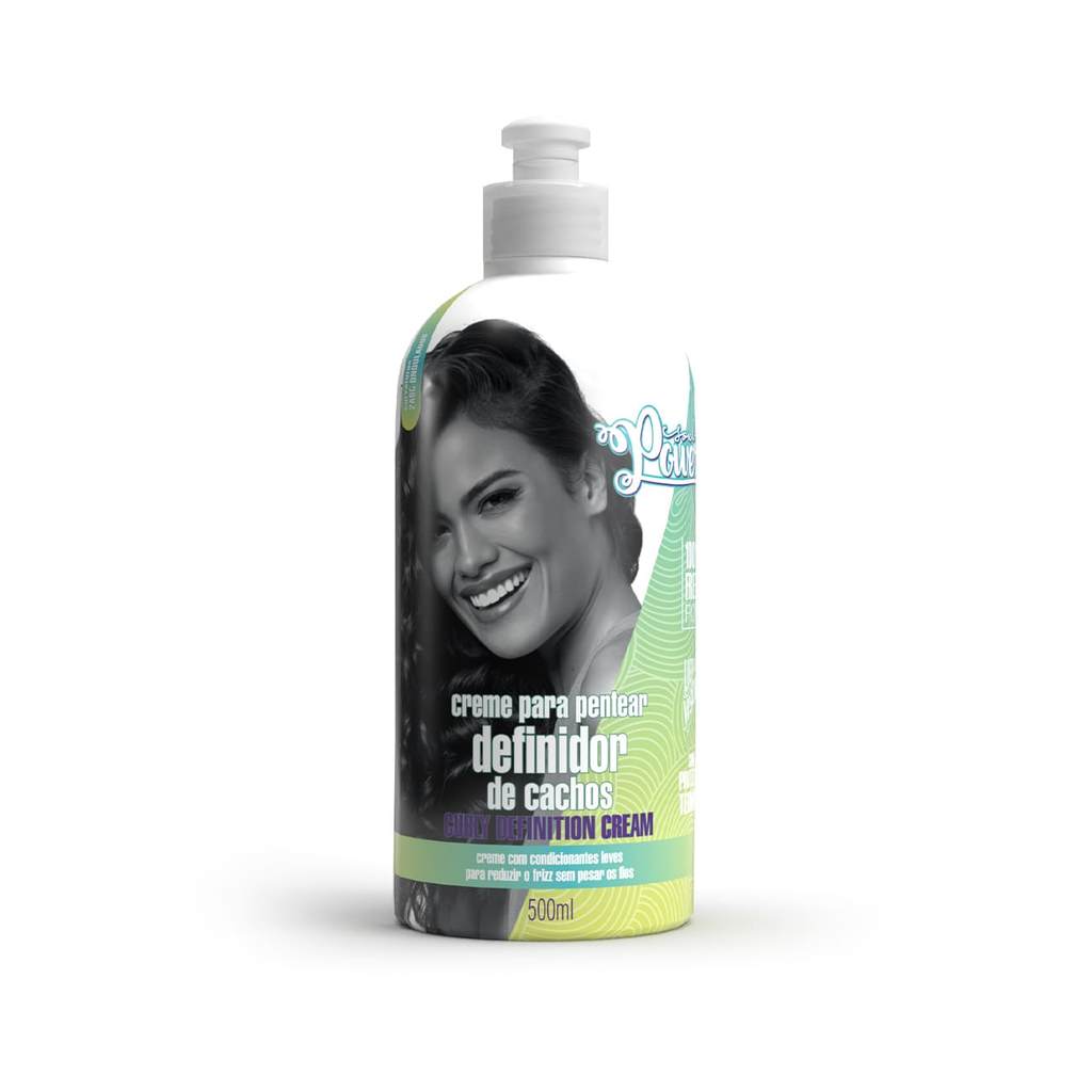 Imagem Creme para Pentear Curly Definition Cream Soul Power - Define e Reduz o Frizz - 500ml