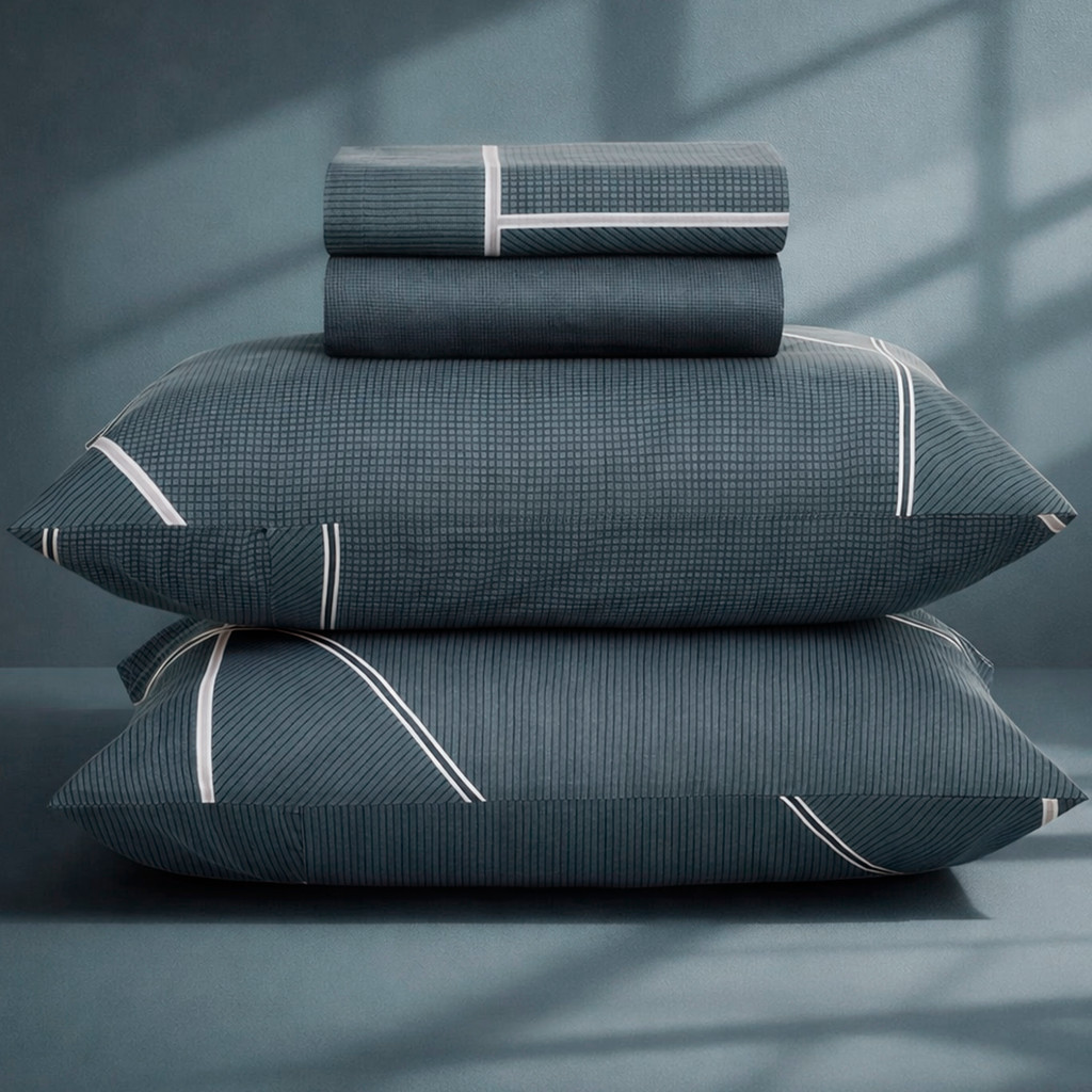 Jogo de Lençol Queen Karsten Percal 160 Fios 100% Algodão Estampado Cama 4 Peças em Oferta na Shopee