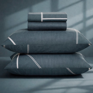 Jogo de Lençol Queen Karsten Percal 160 Fios 100% Algodão Estampado Cama 4 Peças em Oferta na Shopee