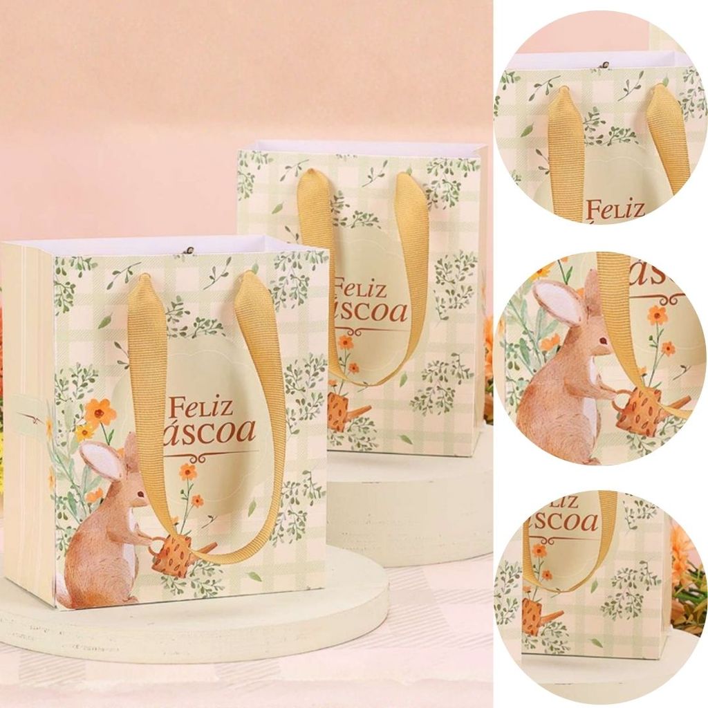10 SACOLA PÁSCOA MINI 16X13X7CM FLORIR 5717 ( PASCOA JANGO 2026 ) em Oferta na Shopee