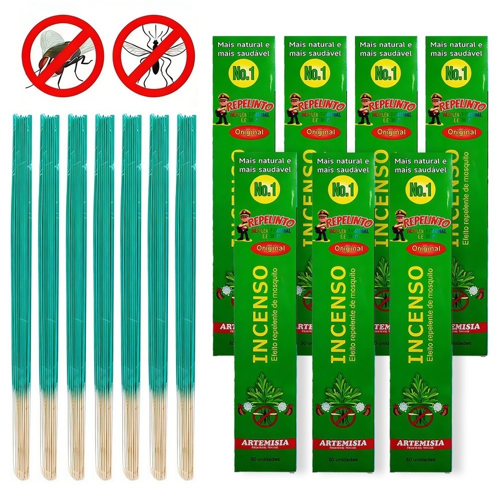 300 Palitos de Incenso Repelente de Mosquito – Proteção Anti-Insetos Seguro em Oferta na Shopee