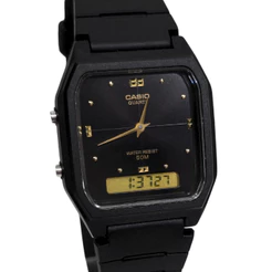 Relógio Casio Analógico e Digital Unissex AW-48HE-1AVDF