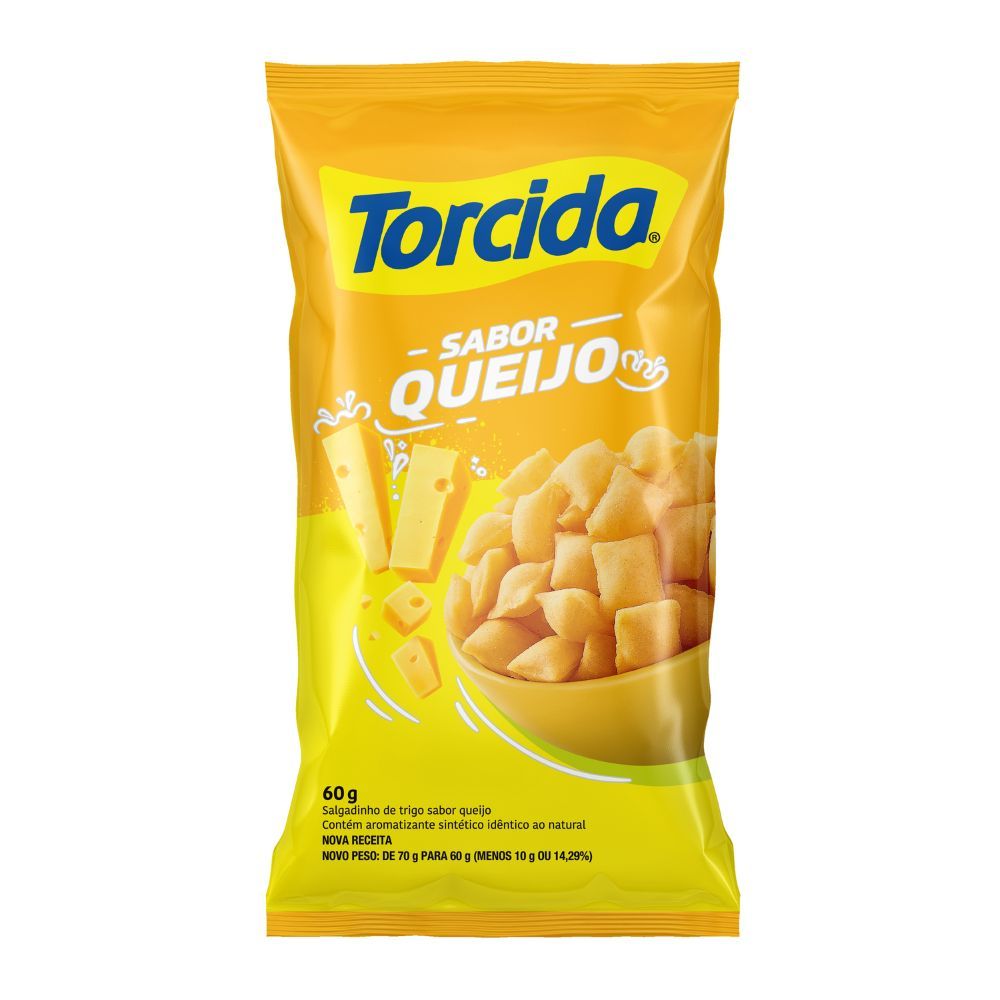 Salgadinho de Trigo Queijo Torcida 60g