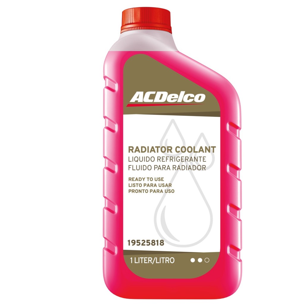 Fluido radiador pronto uso rosa 1L ACDelco 19525818