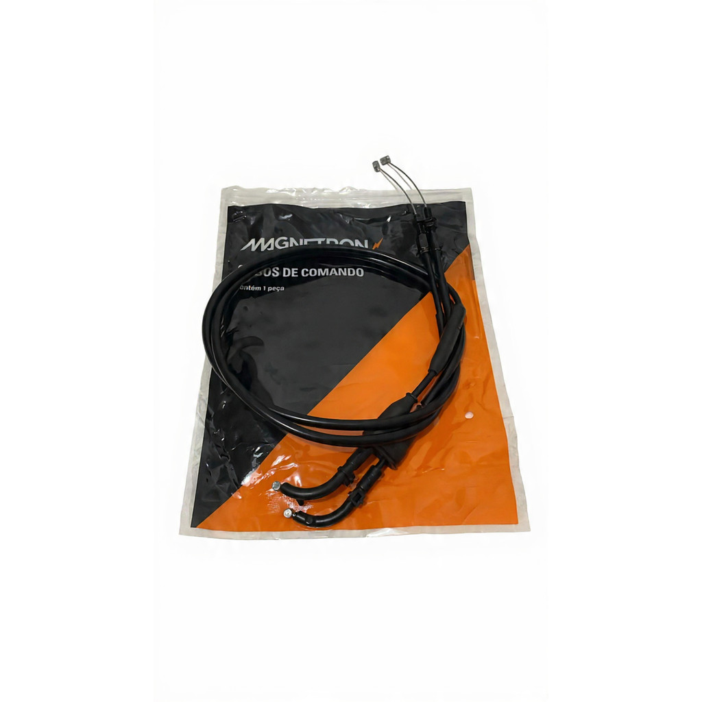 CABO ACELERADOR DUPLO A/B MAGNETRON  FAZER 250 2018 A 2023 em Oferta na Shopee