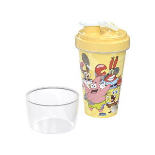 Mini Shakeira Infantil Copo c/ Tampa Bob Esponja 320ml - Plasútil em Oferta na Shopee