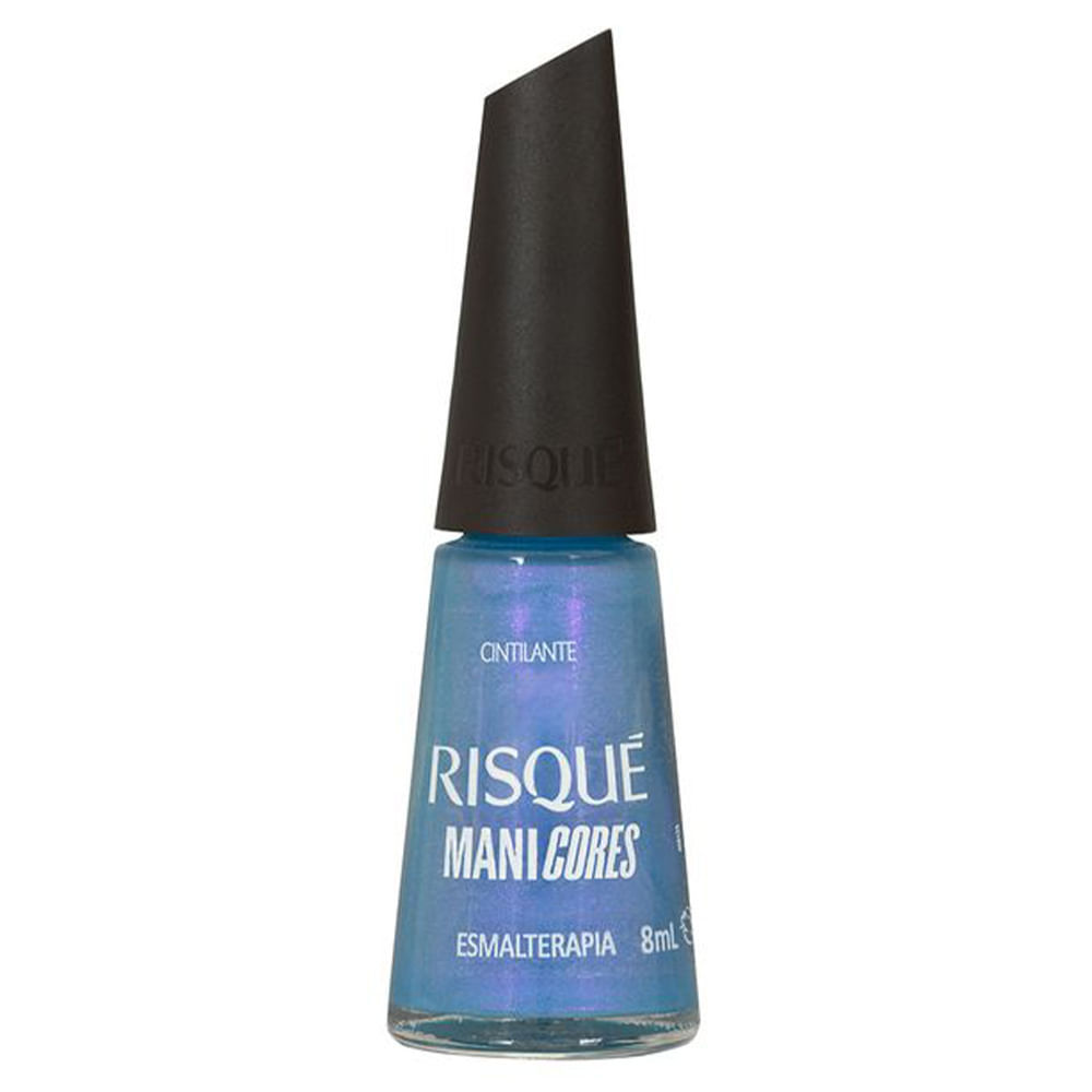 Esmalte Risqué ManiCores Esmalterapia Cintilante 8ml em Oferta na Shopee