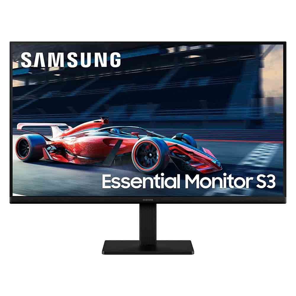 Monitor Gamer Samsung S3 24" FHD, IPS, 100Hz, HDMI e VGA, Preto - LS24D300GALMZD em Oferta na Shopee