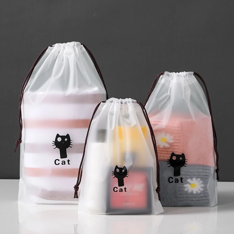 Kit com 5, 10 ou 20 Sacos Organizadores em EVA com Cordão | Vários Tamanhos e Estampas em Oferta na Shopee