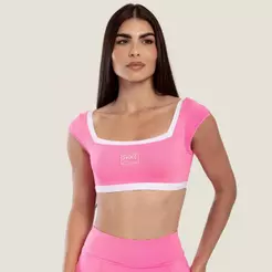 Cropped Style Manga Japonesa Confete Poliamida Soft Com Bojo