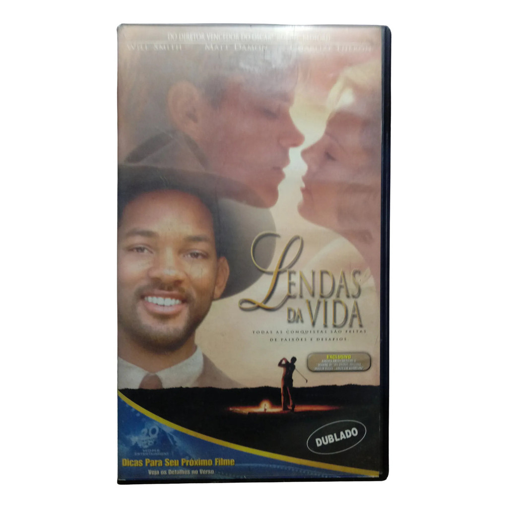 Vhs Lendas Da Vida - Will Smith - Matt Damon