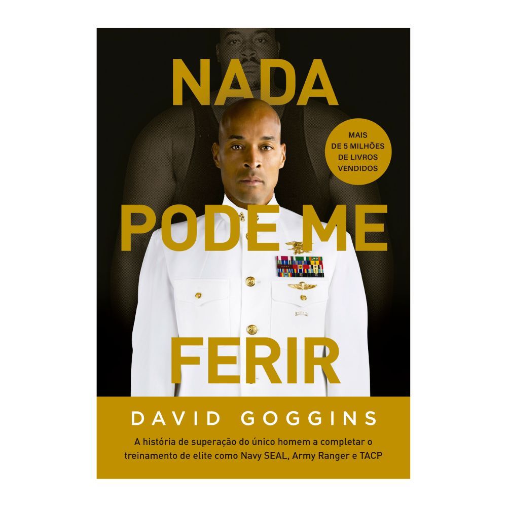 Livro Nada Pode Me Ferir de David Goggins em Oferta na Shopee