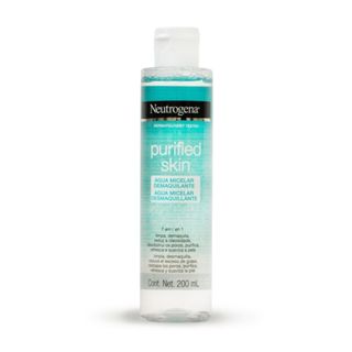 Água Micelar Neutrogena Purified Skin Demaquilante 200ml em Oferta na Shopee