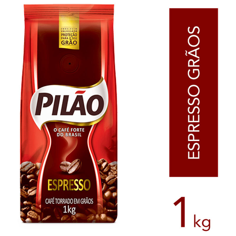 Café em Grão Espresso 1kg Pilão