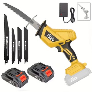 Serra Sabre 21V 3500 RPM com 2 Baterias - Kit Maleta para Corte Madeira Osso e Lata em Oferta na Shopee