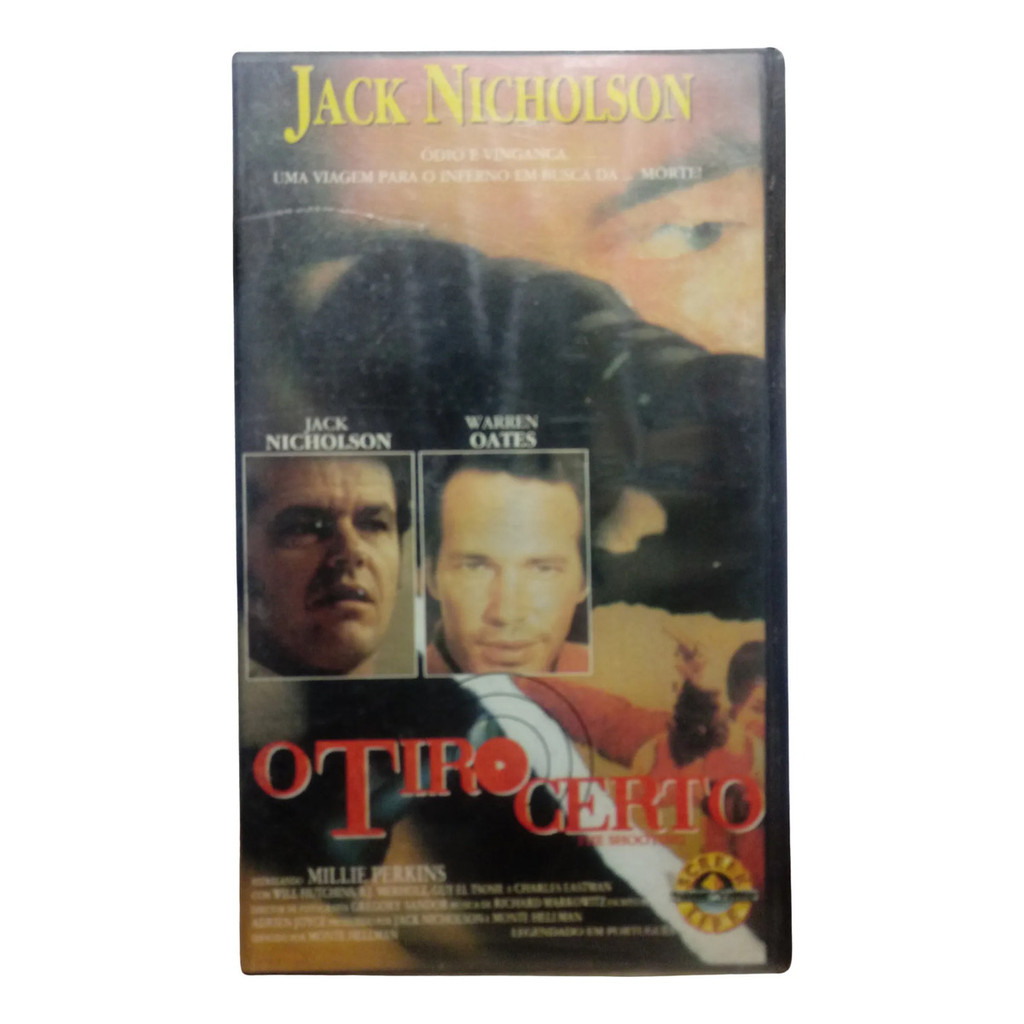 Vhs O Tiro Certo - Jack Nicholson