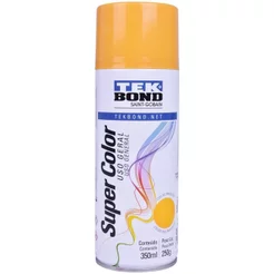 Tinta Spray Amarelo Uso geral 350ML - TEKBOND