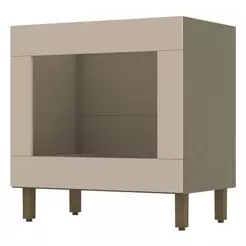 Balcão Para Forno De Embutir Connect Duna Cristal - Henn