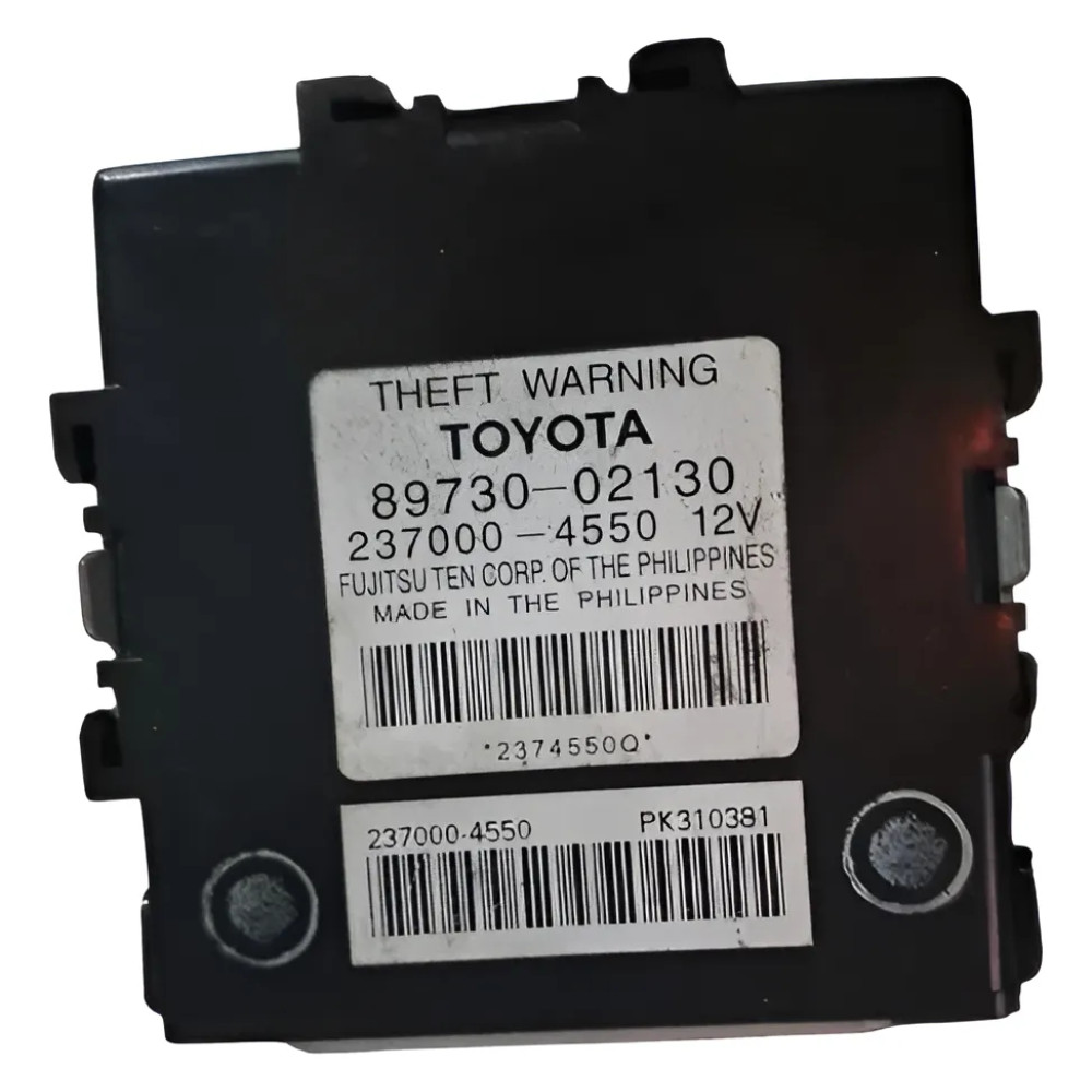 Módulo Central Alarme Toyota Corolla 2370004550