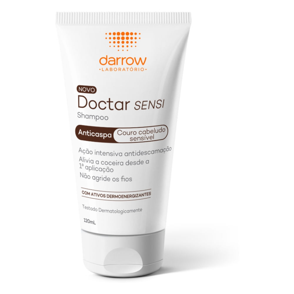 Doctar Sensi Darrow Shampoo Anticaspa 120ml em Oferta na Shopee