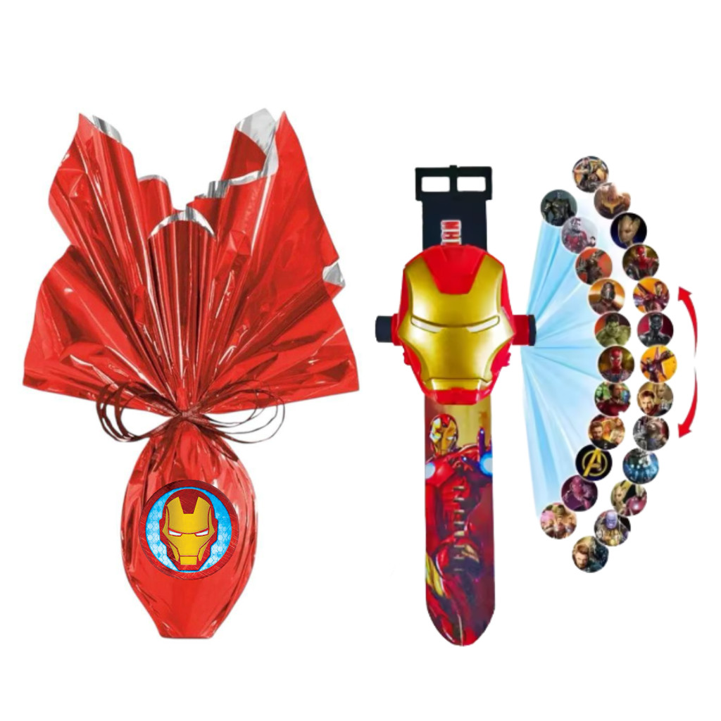 Ovo de Páscoa 200g com Relógio Projetor | Kit Infantil Presente Criativo Páscoa — R$ 36,90 em Shopee, 63% OFF