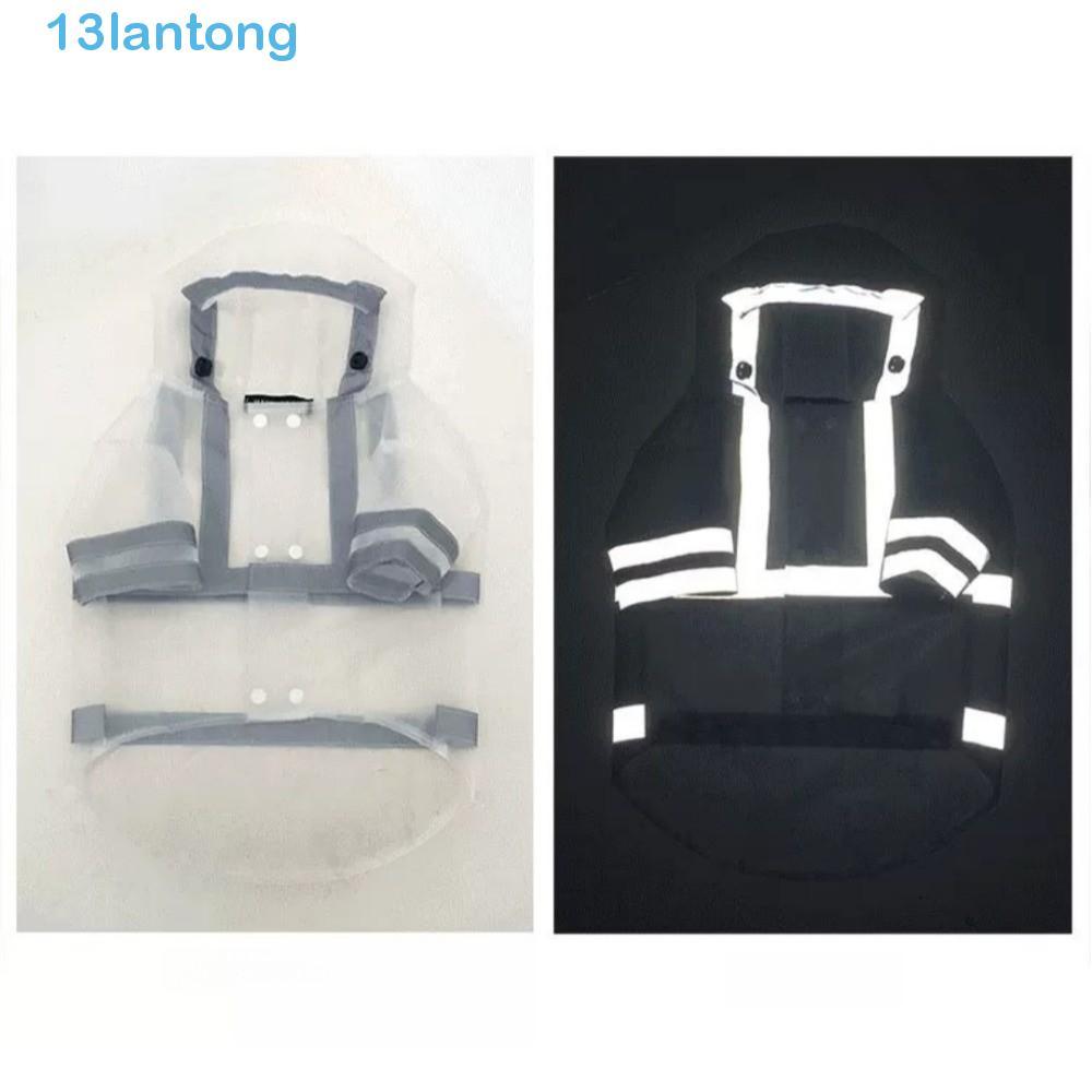 Capa De Chuva Para Cachorro LANTONG , Reflexiva Com Capuz À Prova D'água , Material Ecológico De EVA