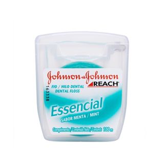 Fio Dental Reach Johnson's Essencial Menta 100m em Oferta na Shopee