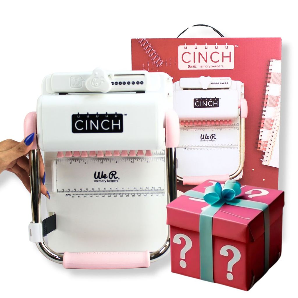 Encadernadora The Cinch Heidi Swapp Furo Quadrado Rosê We R Memory Keeepers 662789 em Oferta na Shopee