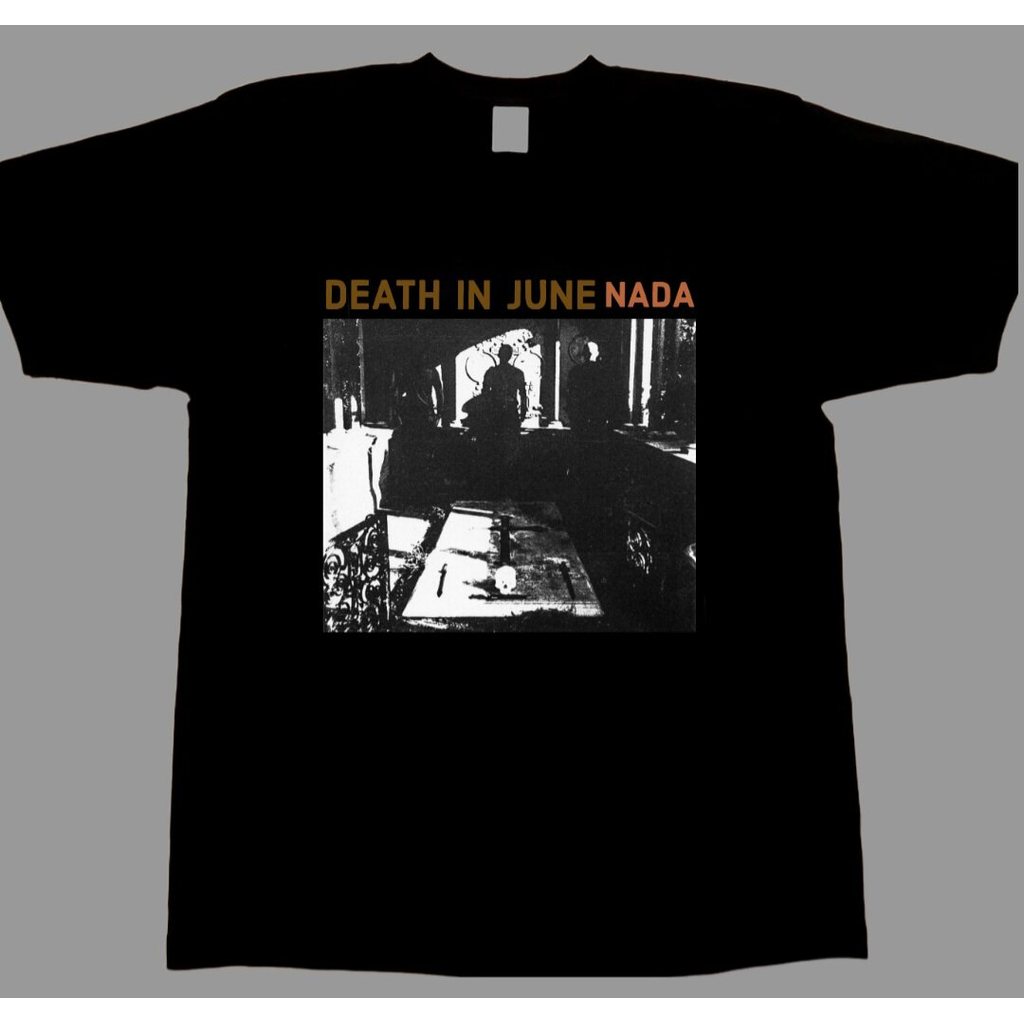 Music.Soul Camiseta Unissex Death In June Current 93 Post Industrial Folk Estilosa Atemporal Confortavel Moda Alterna...