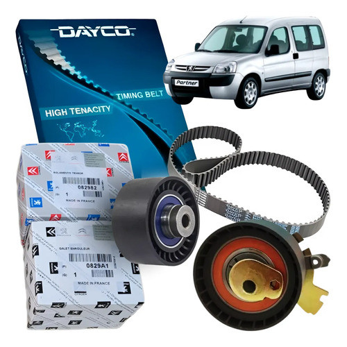 Kit Correia Dentada Tensor Polia Peugeot Partner 1.6 16v