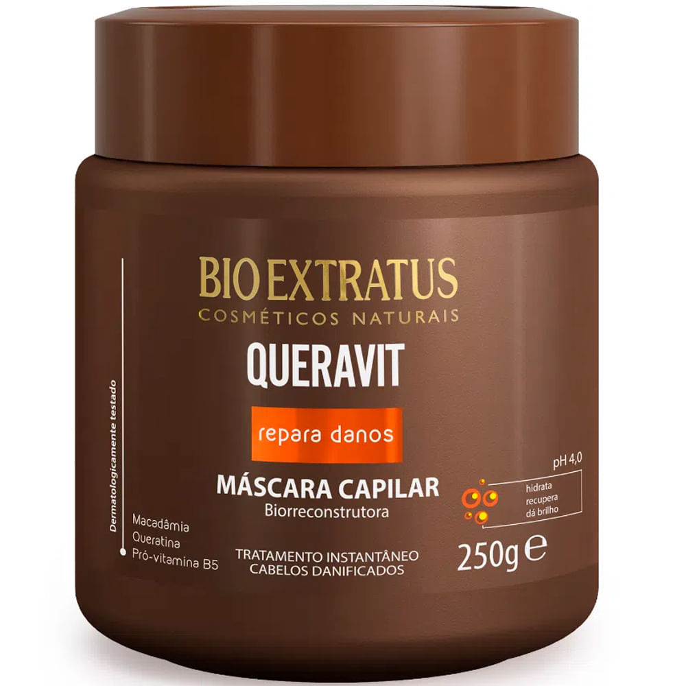 Máscara Capilar Bio Extratus Queravit 250g em Oferta na Shopee