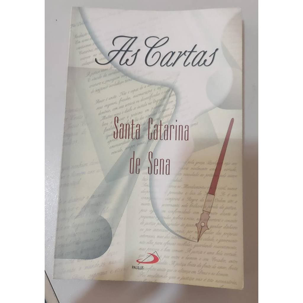 Livro As Cartas de Santa Catarina de Sena 7868676