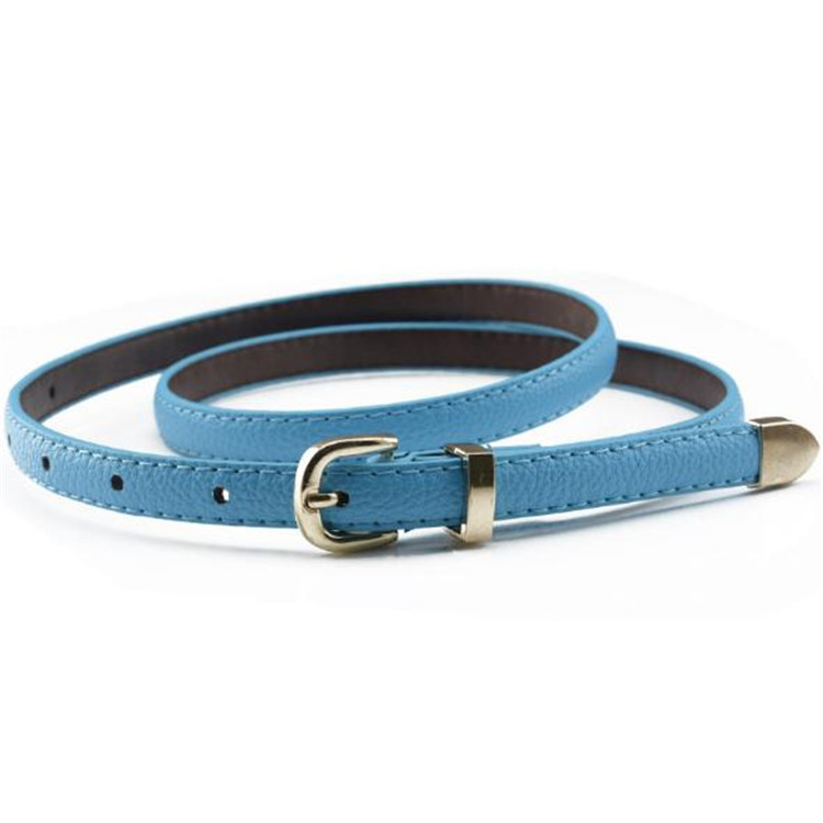 Pin fivela senhoras pequeno cinto fino All-Match pu cinto calças cinto juventude decoração cinto feminino estreito doce 