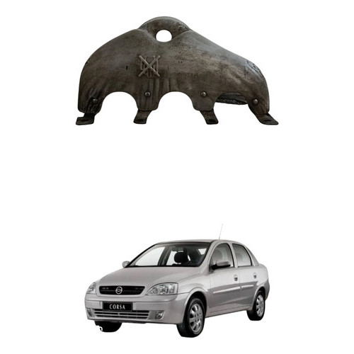 Defletor Protetor Catalisador Escape Chevrolet Corsa 2007