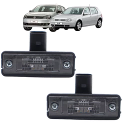 Kit 2 Lanternas de Placa Polo 2003 2004 2005 Até 2012 Golf 2000 2001 2002 Até 2006