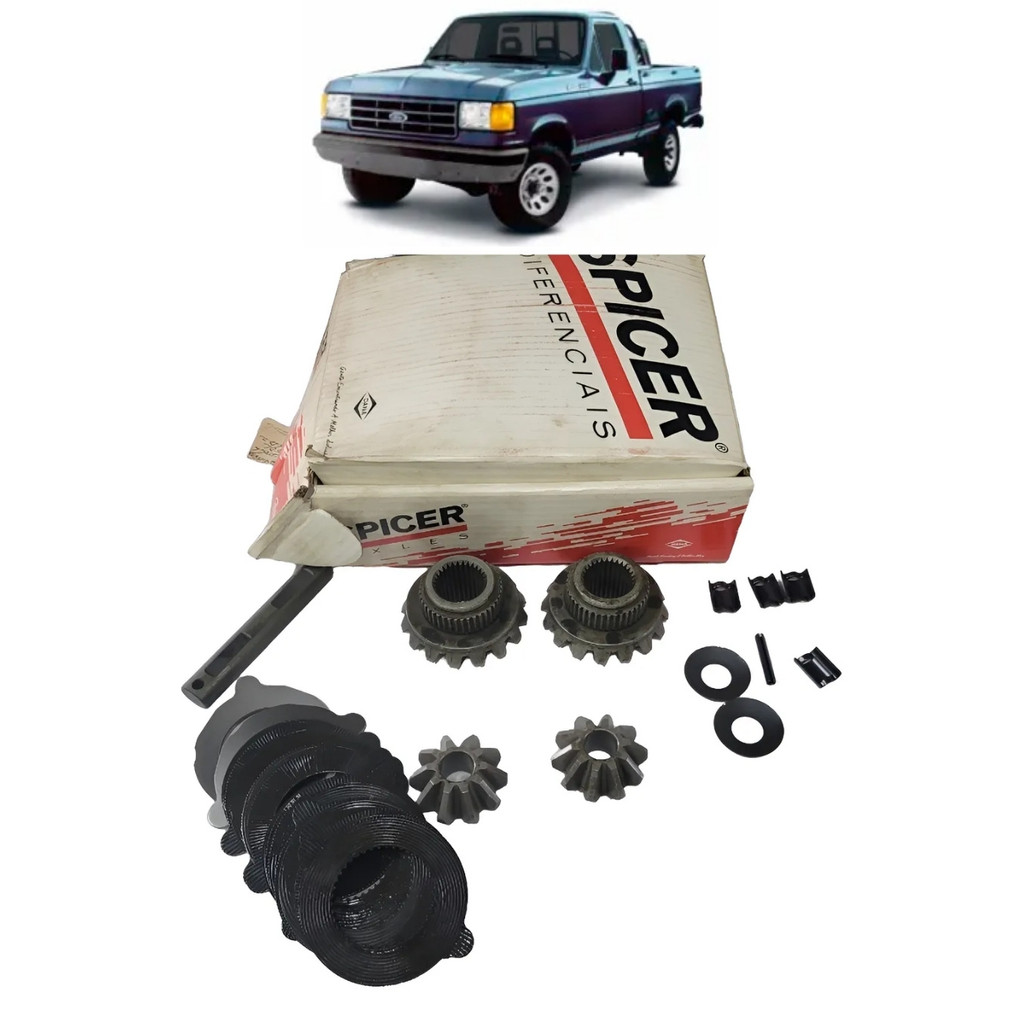 Kit Engrenagem Difer. F1000/S10/D20 Dana46 Blocante Spicer