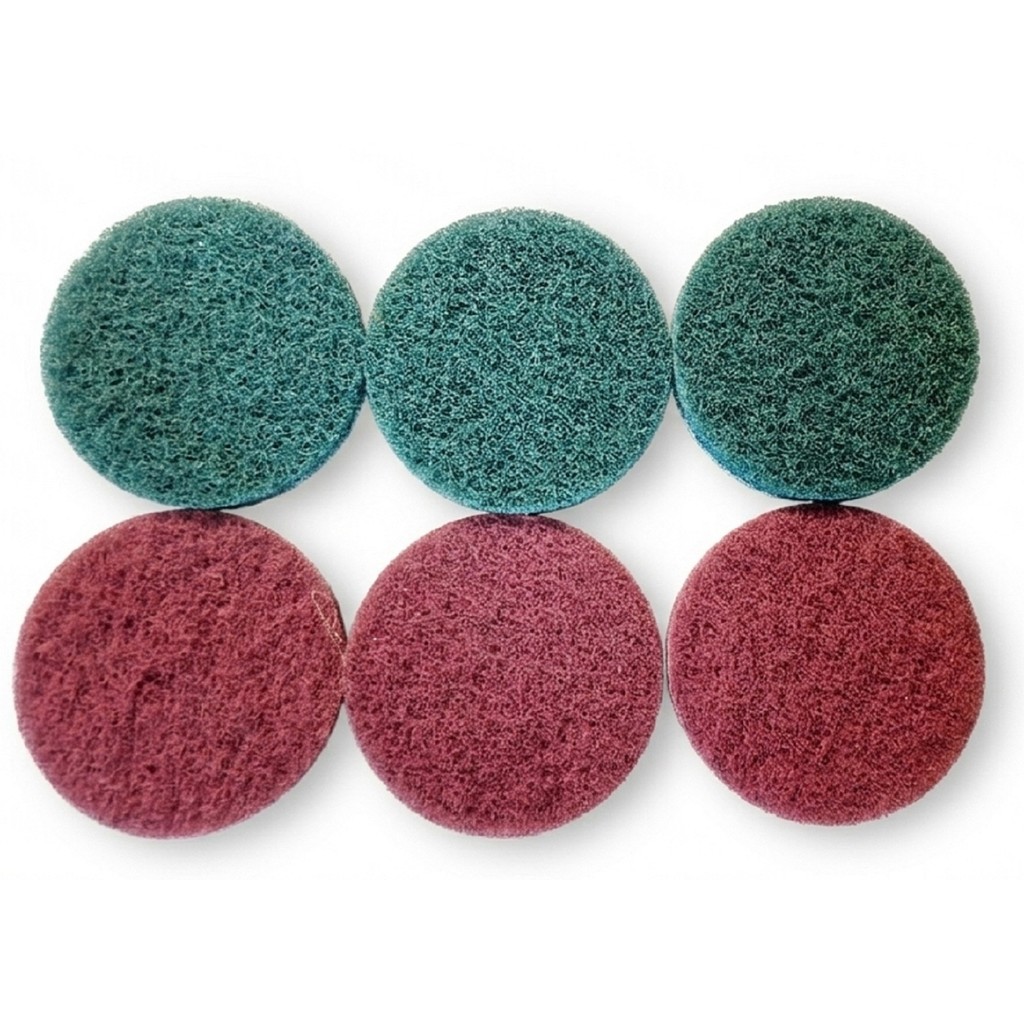 Kit Reposição 6 Esponjas Abrasivas P/Furadeira Sem Suporte