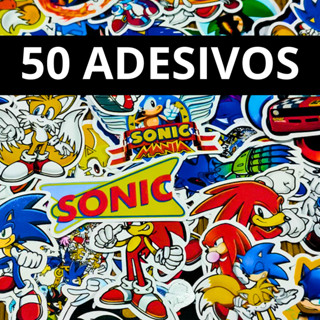 50 Adesivos Sonic Impermeáveis em Vinil em Oferta na Shopee