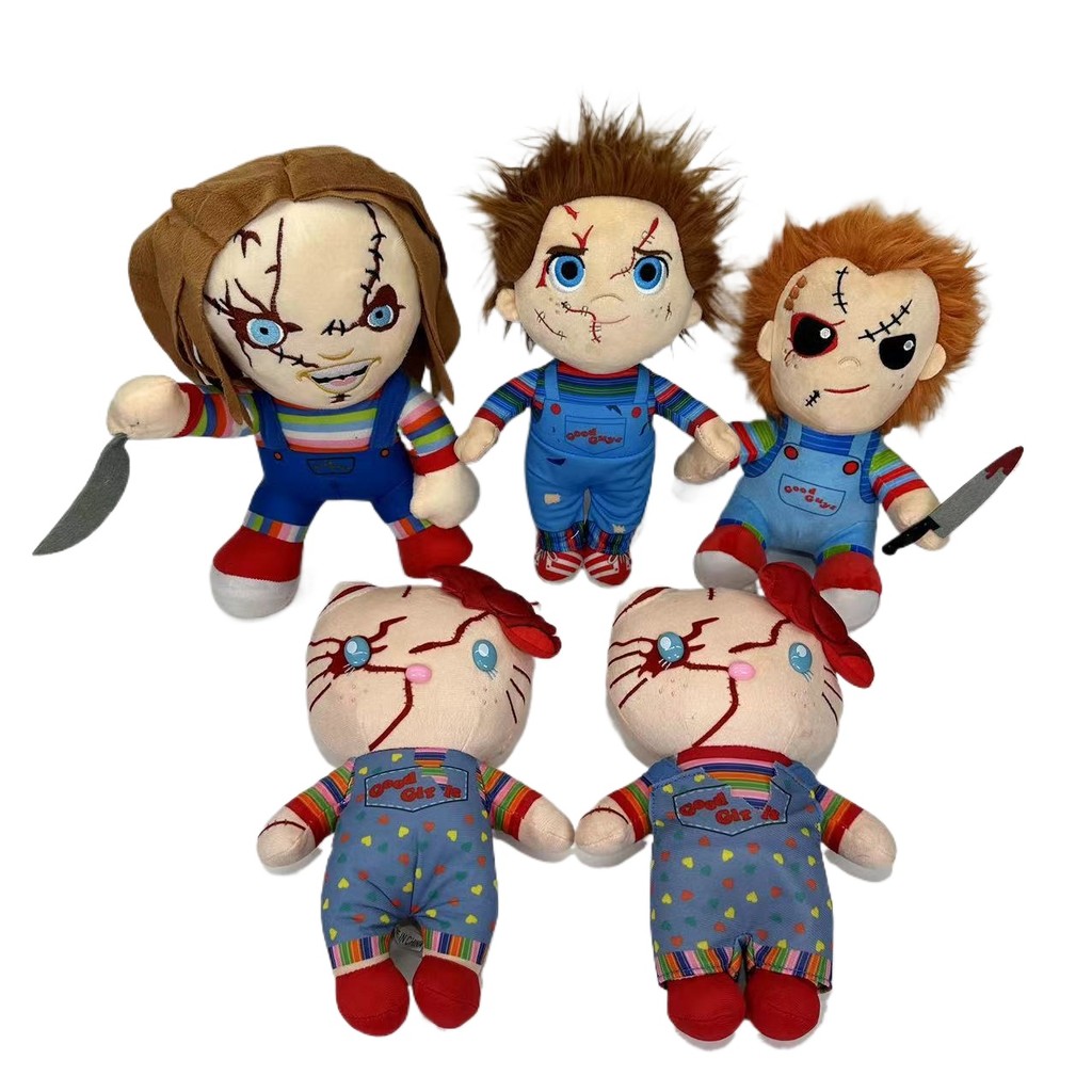 Halloween Criativo Assustador Palhaço Chucky Brinquedo De Pelúcia Boneca Decoração De Festa Em Casa Presente De Adereço
