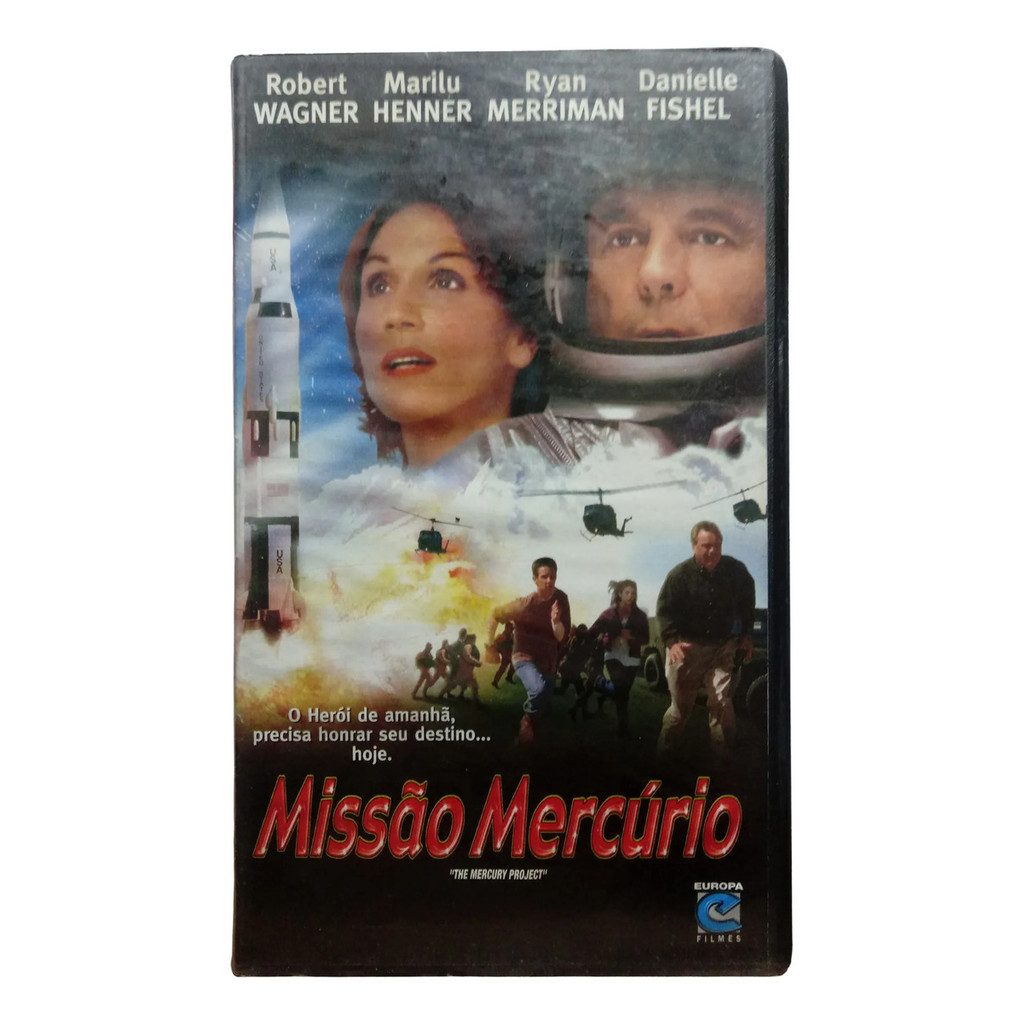 Vhs Missão Mercúrio - Robert Wagner