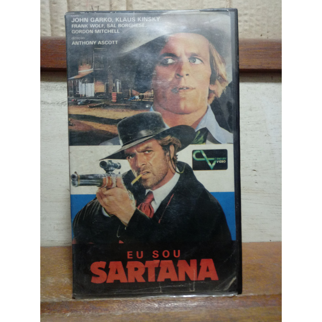 Vhs Eu Sou Sartana - Klaus Kinsky - Anthony Ascott