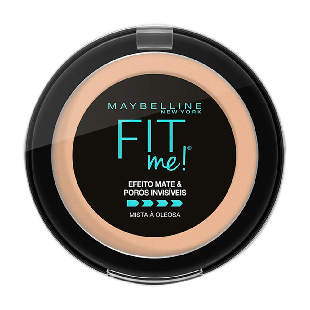 Pó Compacto Maybelline NY Fit Me B03 Médio Claro Bege