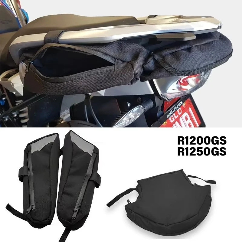 Para BMW R1200GS LC R1250GS ADV F850GS F750GS GS1200 Caixa Da Motocicleta Rack Saco Lateral Bagagem De Viagem À Prova Dw