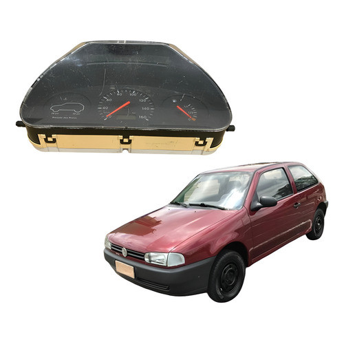 Painel Instrumento Volkswagen Gol G2 1995 1996 1997 1998 Preto