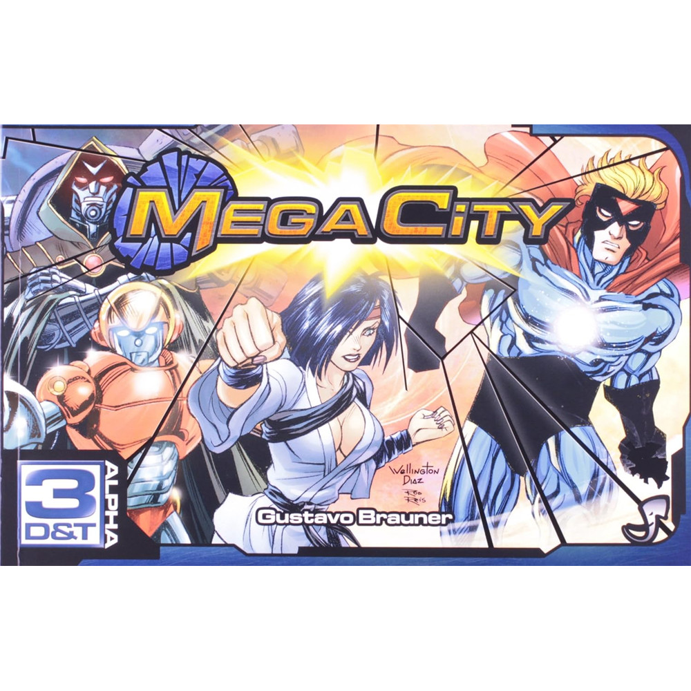 Livro - Mega City - Novo - Editora Jambô - ISBN 9788589134798